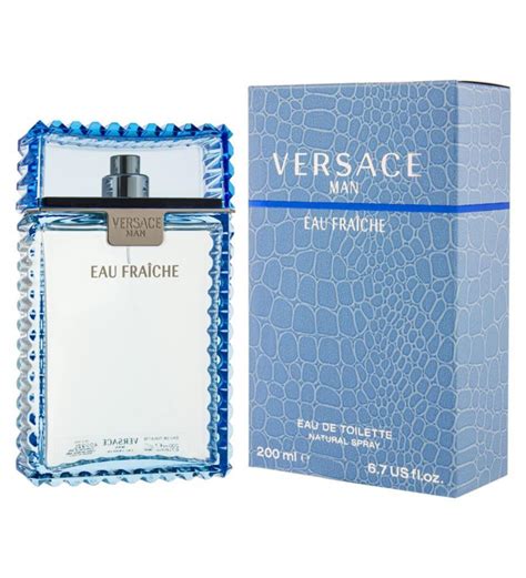 versace eau fraiche edt 200 ml erkek parfümü|Versace man cologne reviews.